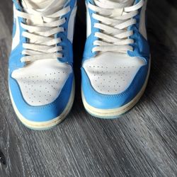 Nike 2013 Nike Air Jordan 1 Retro Mid UNC Size 13 Men's 