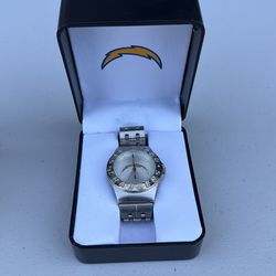 Vintage San Diego chargers stainless steel watch