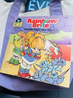 Vintage Rainbow Brite book with read along record