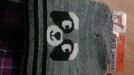 Dog sweater large