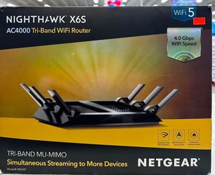 NETGEAR Nighthawk X6S AC4000 Tri- Band Wi-Fi 5 Router