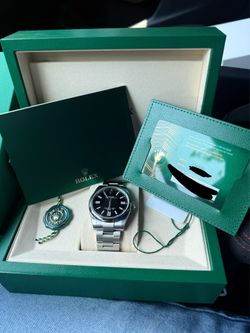 2026 Rolex OP 41 Black Fully Stickered