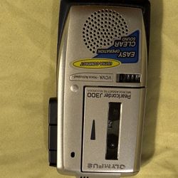 Olympus micro cassette recorder