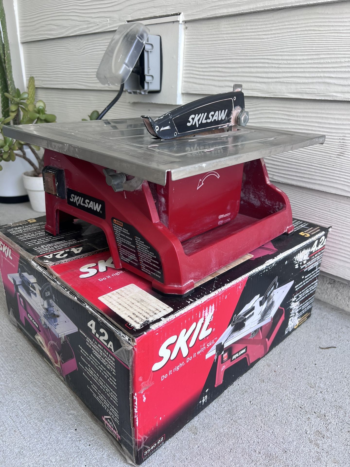 Skil 4.2A Table Saw Tile Saw