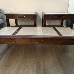 End Tables With Matching Coffee Table 