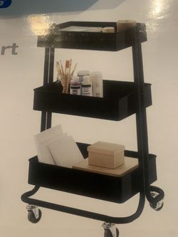 Three Tier Rolling Cart