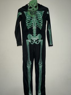 Skeleton Costume, Medium Size 8-10