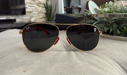 Ray-Ban x Scuderia Ferrari Aviator Sunglasses