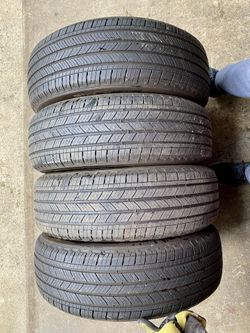 4) 225/60/18 Michelin Primacy AS Tires  Tread measures 7-8/32  DOT 2923  $275 for 4  I carry other sizes as well