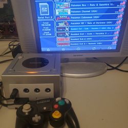 Nintendo Gamecube Modded W/ Games