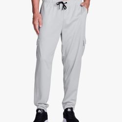 BKLYN Active Men's Athletic Performance Quick Dry Breathable Tapered Jogger Sweatpant with Pockets