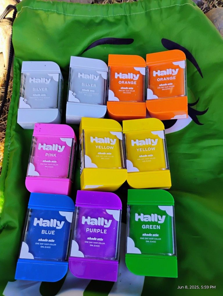 1 WASH HAIR COLORS (10 TOTAL)