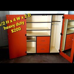 heavy duty wardrobe 