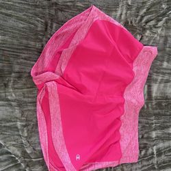 Woman’s Pink Champion Running Shorts 