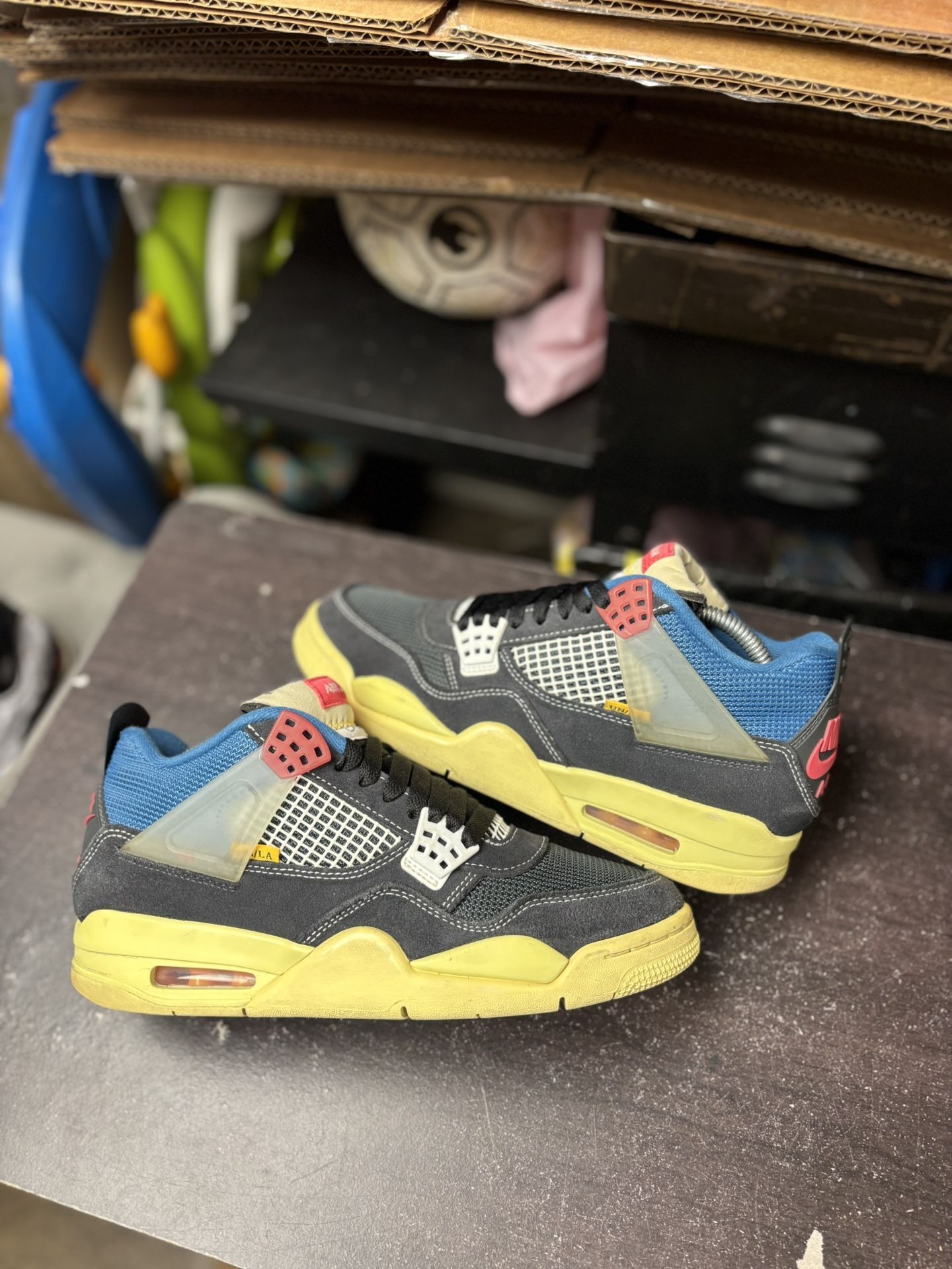 Air Jordan 4 Union LA Off Noir 