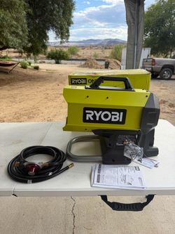 Ryobi 18v hibrid force air propane heater tool only