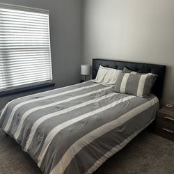 Bed Frame With Mattress 