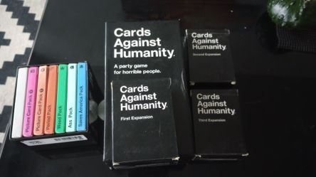 Cards Against Humanity W/Expansions!