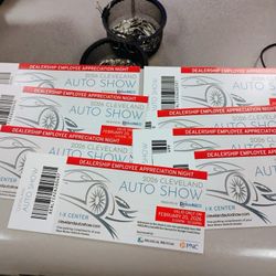 Cleveland Auto Show Tickets Feb 20 Only 