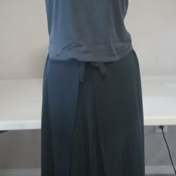 Knit Wrap Pants 