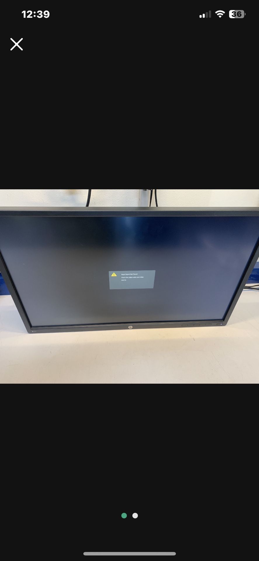 HP Z27s 4K Computer Monitor Screen