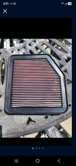 K&N Engine Air Filter: Washable Filter For Lexus Is 2006 To 2013 Used 