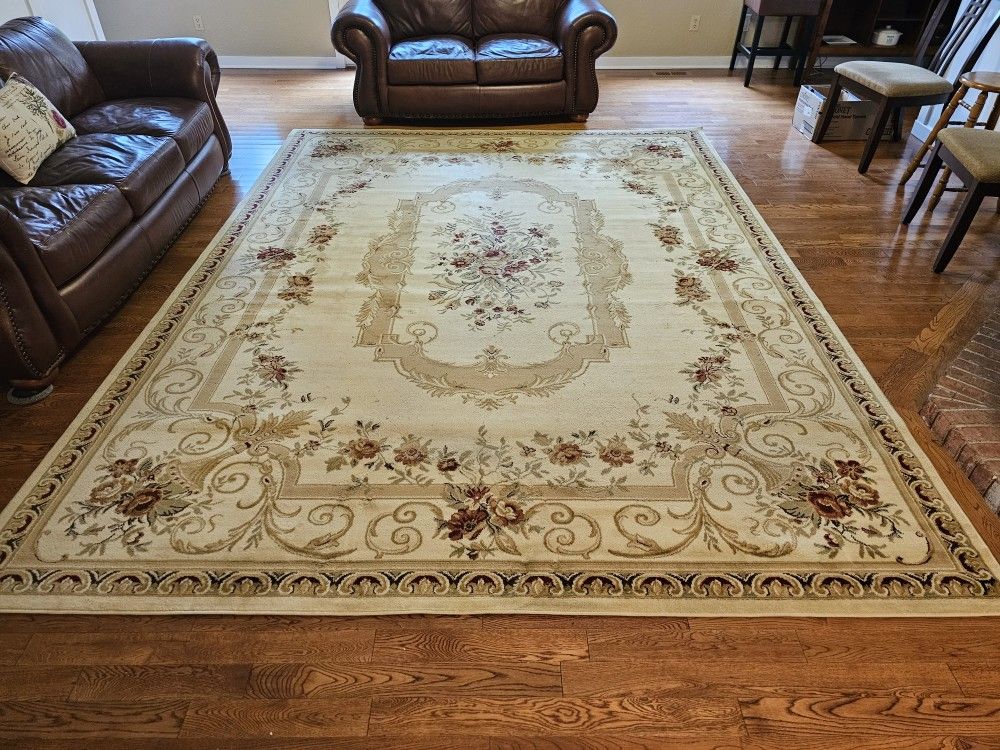Classic Aubusson Area Rug