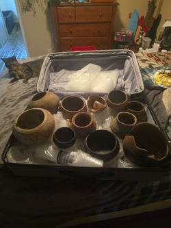 Very old pottery
