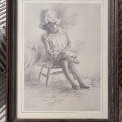    Charcoal/Pencil-style Child Portrait