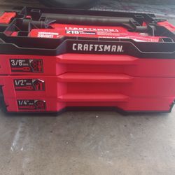 Craftsman Stackable Tool Box 216pc Set