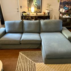 Blue IKEA Couch