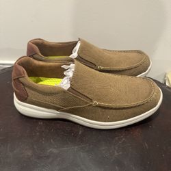 Florsheim Tan Slip-On Loafers Size 9.5