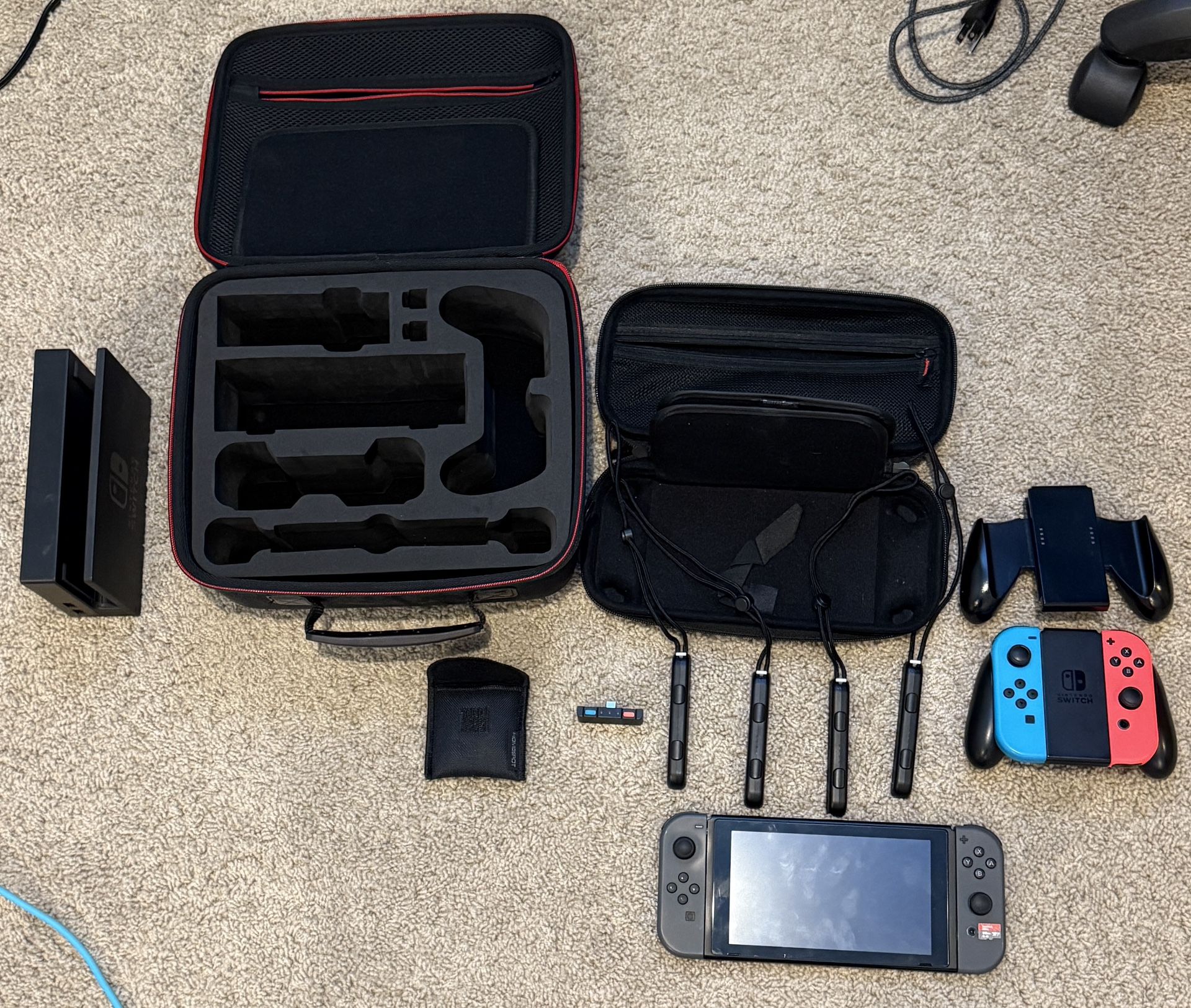 Nintendo Switch 1 With Tons Of Accessories