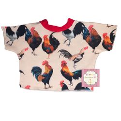 Camisa De Gallos/ Rooster Top Shirt/