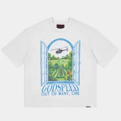GODSPEED: Helipad Dreams T-Shirt (white)