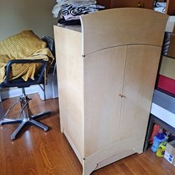 Light Wood Cabinet