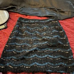 Annabella Formal Witchy Whimysgoth Sequin Fancy Victorian Skirt Size Small