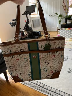 Coach Multi Colored Bag, Nevér Used Excellent Condition
