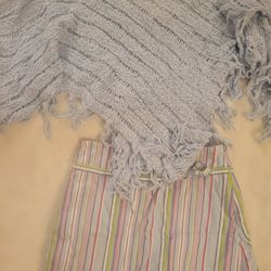 Gymboree Skort And Poncho 