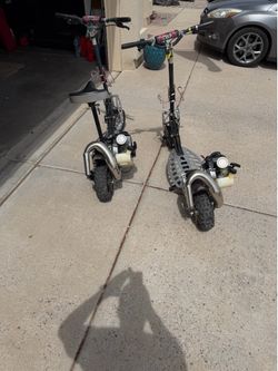 Motorized scooters
