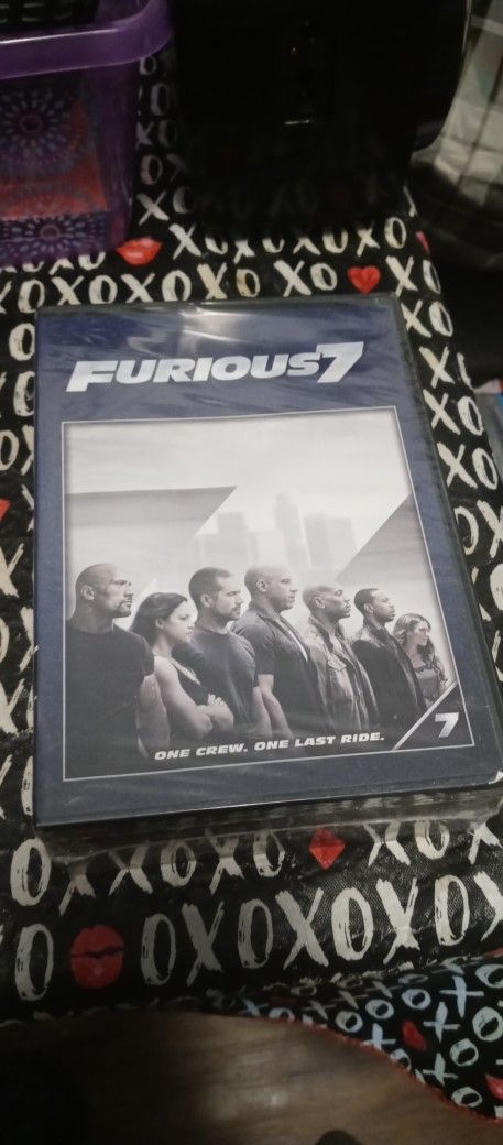 FURIOUS 7 DVD
