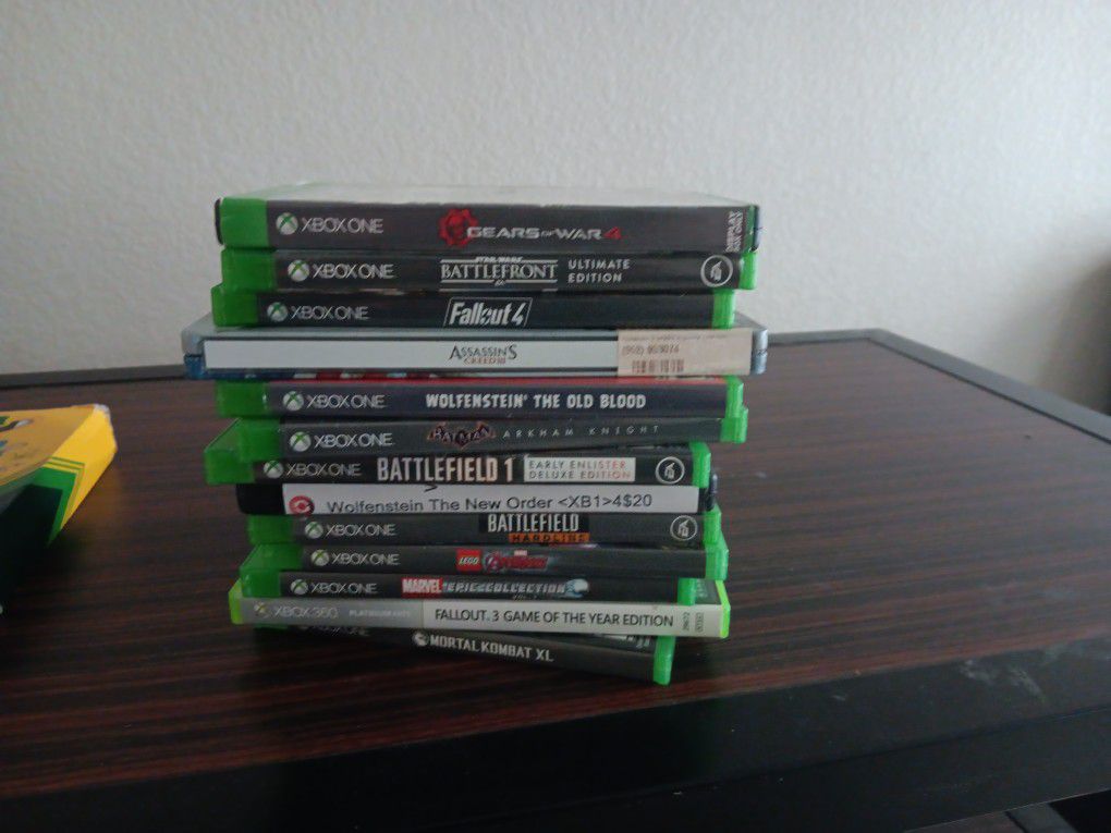 Different Games For The Xbox
