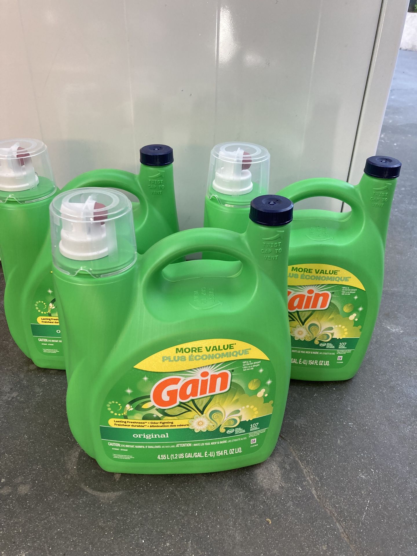 Gain liquido 107 lavadas cada 1