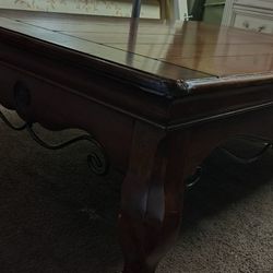 Antique coffee table -$75