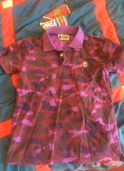 Bape Polo Shirt (Small)