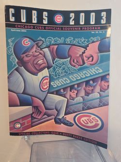 Chicago Cubs Souvenir Program