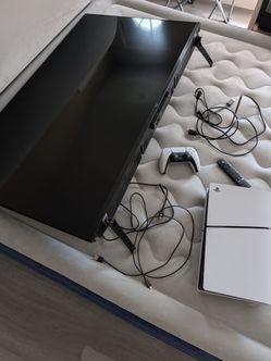 Amazon Fire TV 55" 4k & PS5 Slim Digital Console