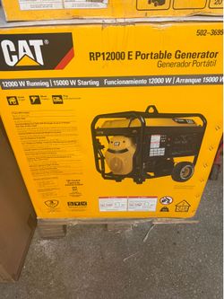 ⚡️ GENERADOR CAT RP12000E ⚡️ 🔥 POTENCIA PROFESIONAL PARA HOGAR Y NEGOCIO 🔥