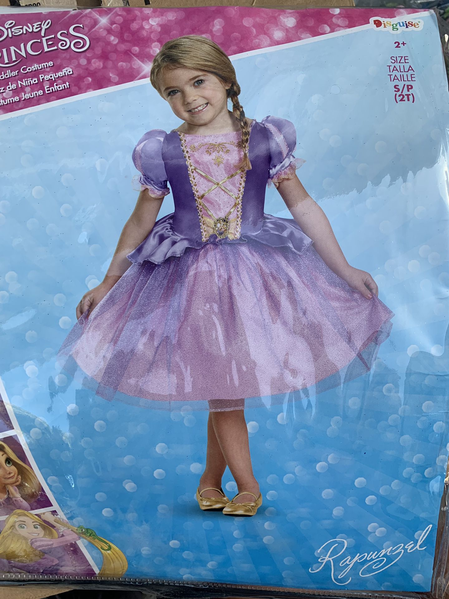 Rapunzel Costume with Shoes 2T