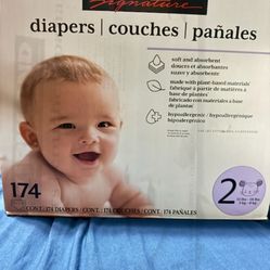Diapers Size 2 174 Count
